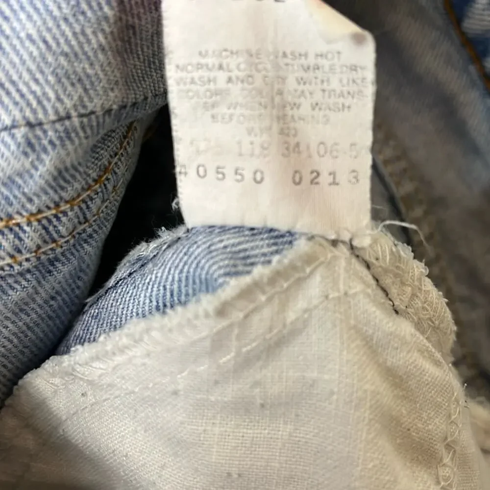 Levi’s Denim Shorts Light Blue 30